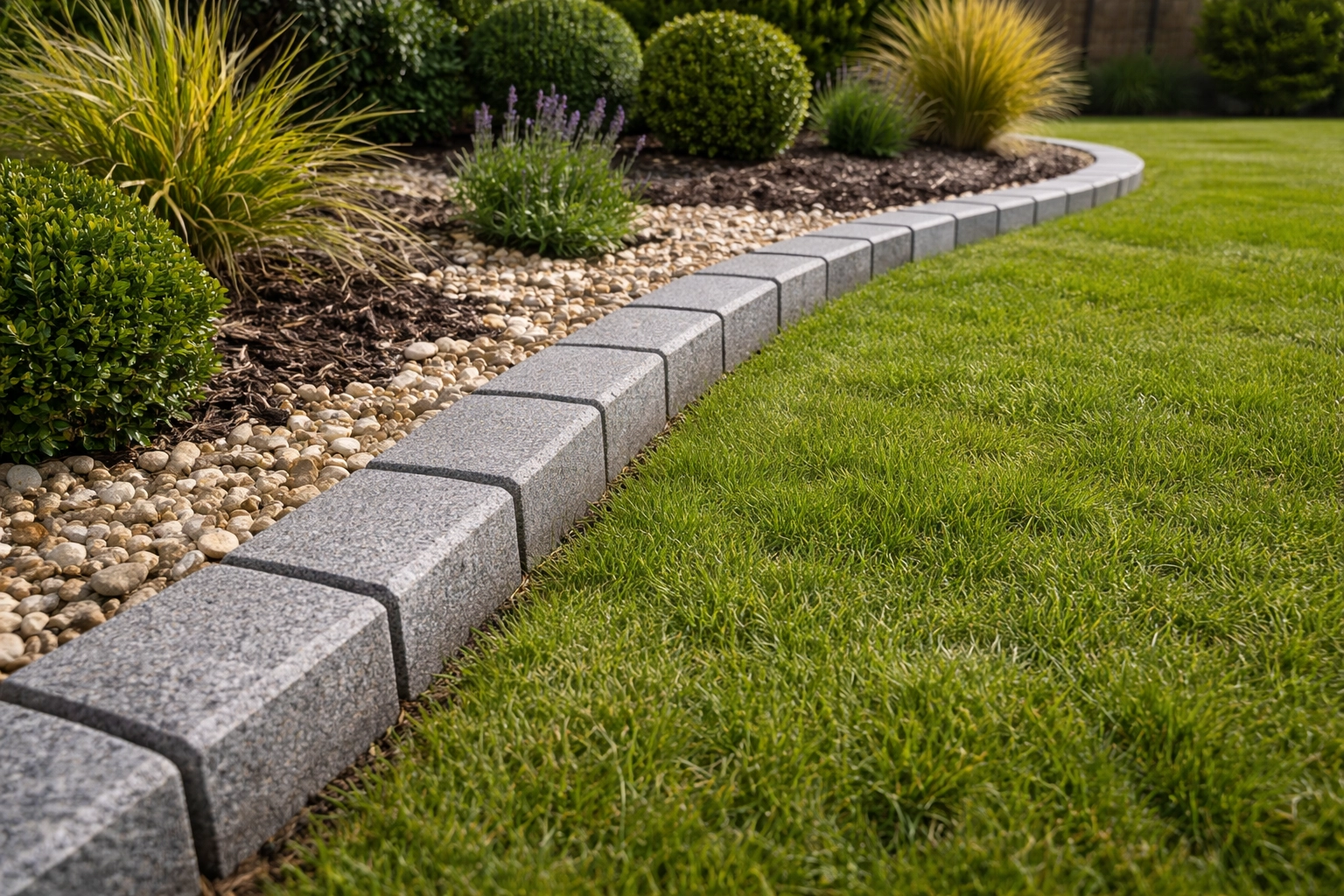 Driveway edging detail